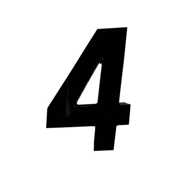 NUM. QUAD. 3D PRETO 4 ACM GOOD