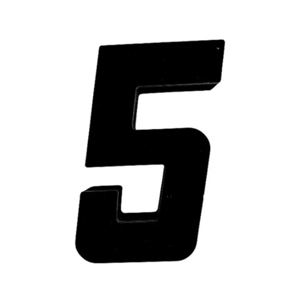 NUM. QUAD. 3D PRETO 5 ACM GOOD