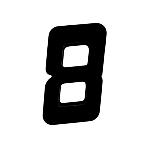 NUM. QUAD. 3D PRETO 8 ACM GOOD