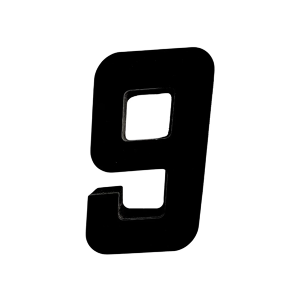NUM. QUAD. 3D PRETO 9 ACM GOOD