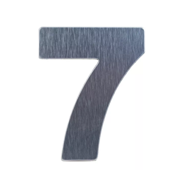 NUMERO RESIDENCIAL AÇO N 7 GOOD
