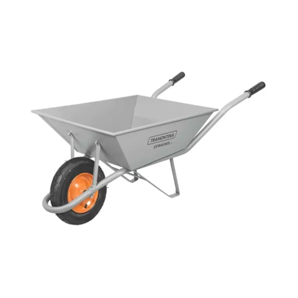 CARRINHO DE MÃO 65L CINZA TRAMONTINA EXTRA