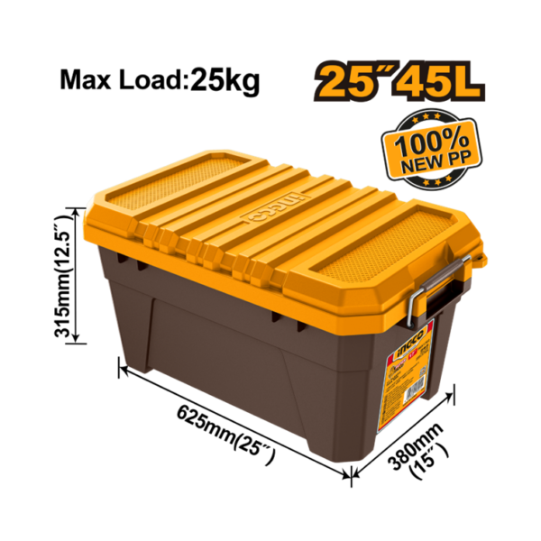 CAIXA PLASTICA 45L INGCO PBX2502