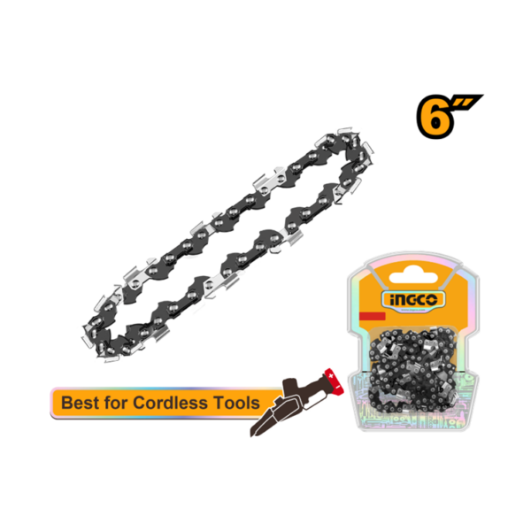CORRENTE P/ MINI MOTOSSERRA 6" 38 DENTES INGCO AGSC50601
